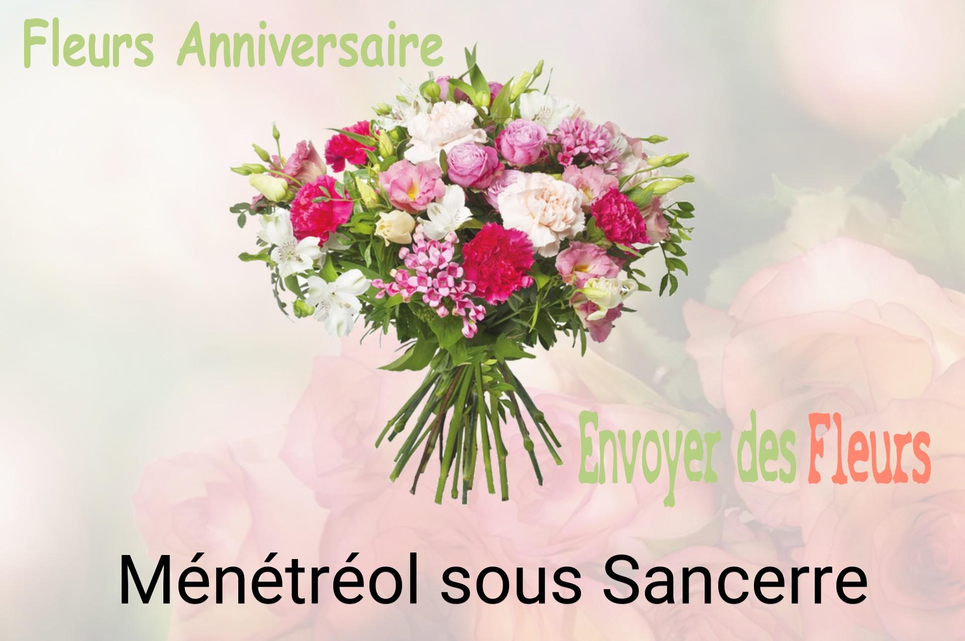 Bouquet de fleurs d’anniversaire livré à Ménétréol-sous-Sancerre